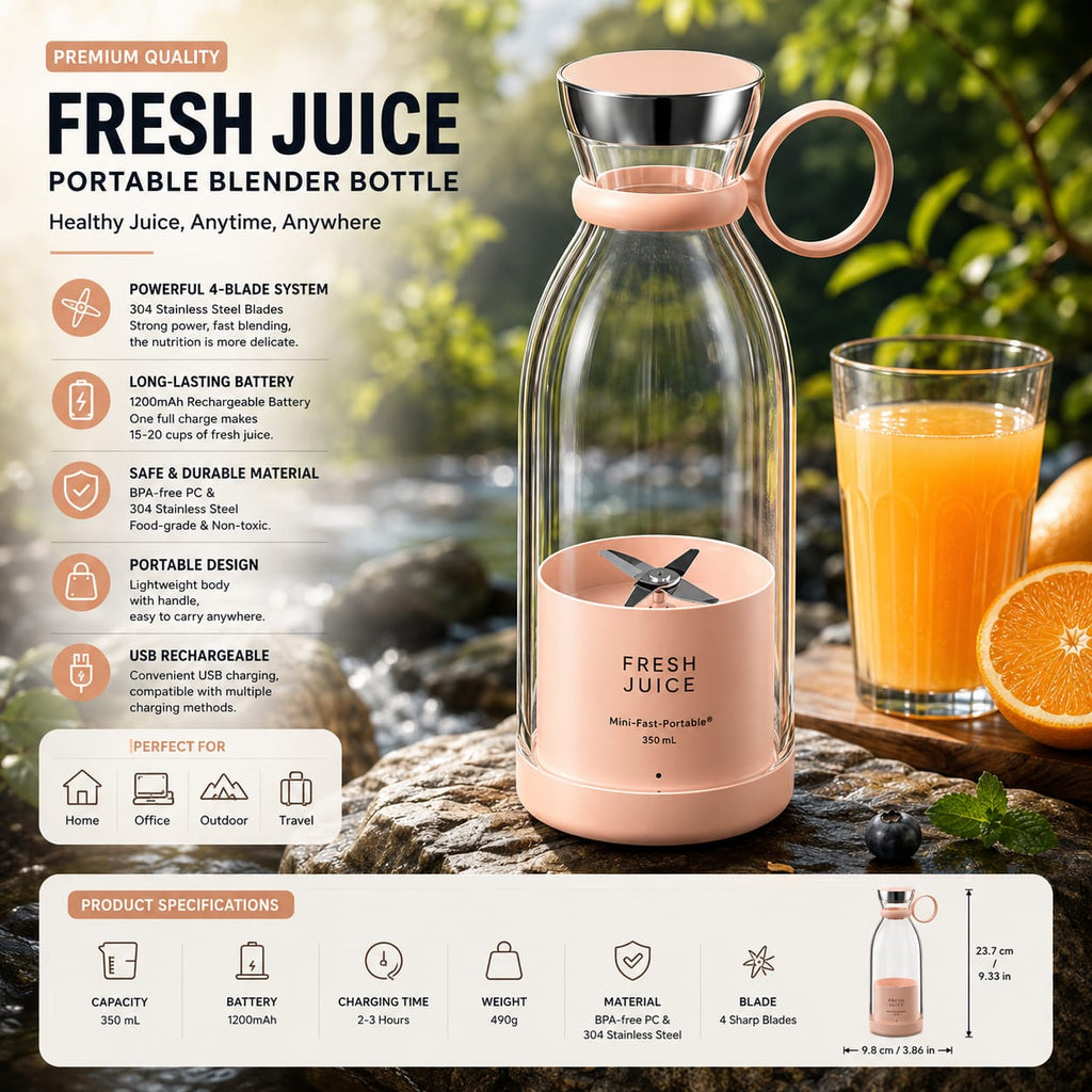 Anywhere Your Fresh Juice Companion